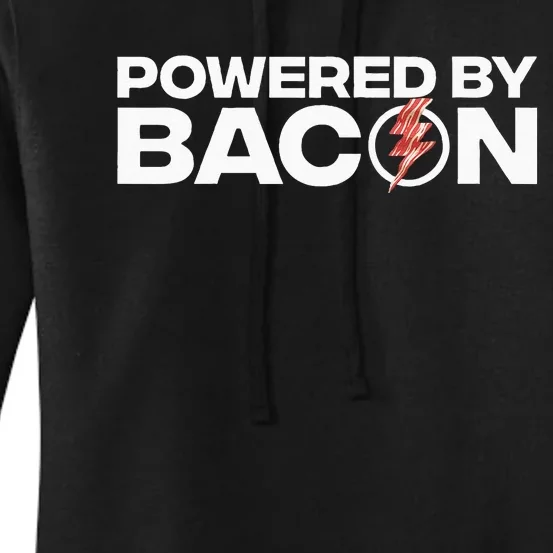 Cool Bacon Design Bacon Strip Pork Lovers Women's Pullover Hoodie