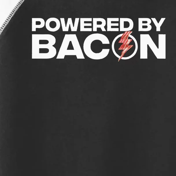 Cool Bacon Design Bacon Strip Pork Lovers Toddler Fine Jersey T-Shirt