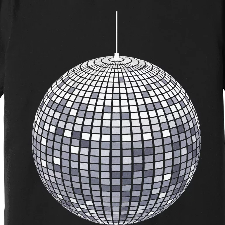 Cute Ball Disco Funny Dancer Seventies Dance Teacher Gift Premium T-Shirt