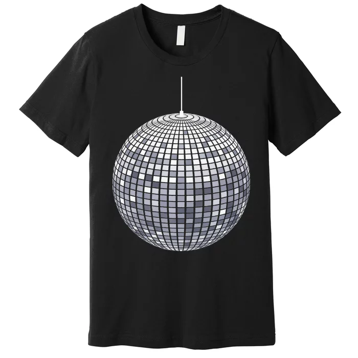 Cute Ball Disco Funny Dancer Seventies Dance Teacher Gift Premium T-Shirt