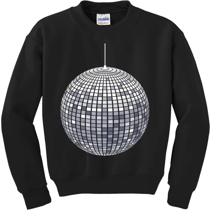 Cute Ball Disco Funny Dancer Seventies Dance Teacher Gift Kids Sweatshirt