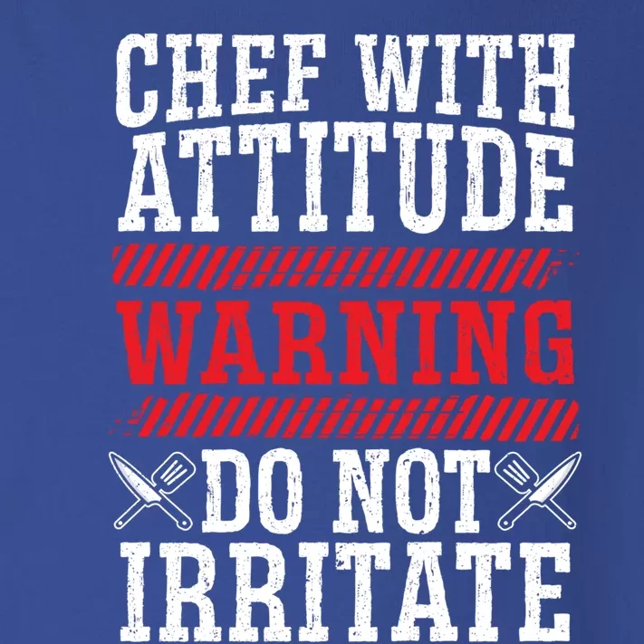 Culinary Badass Distressed Chef Gift Toddler Long Sleeve Shirt