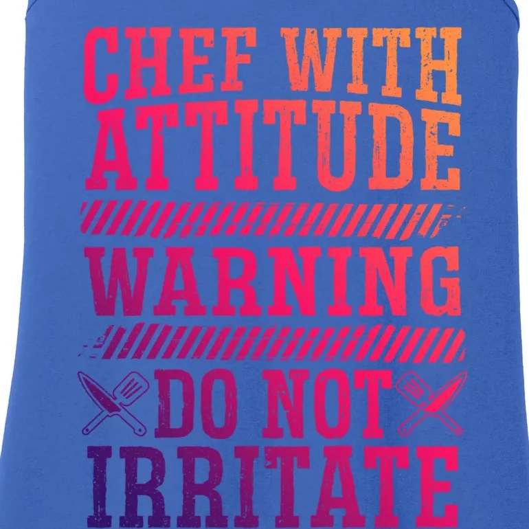 Culinary Badass Distressed Chef Gift Ladies Essential Tank