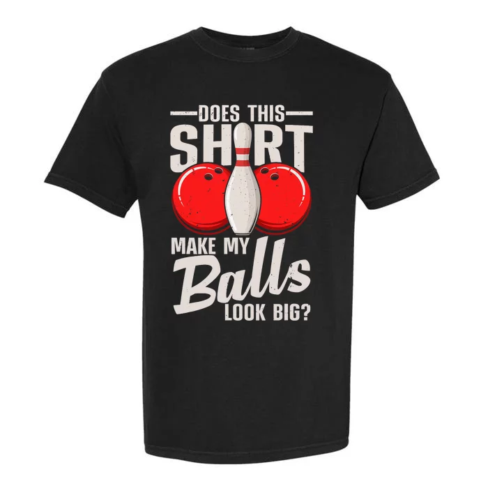 Cool Bowling Design For Bowling Ball Sport Bowler Garment-Dyed Heavyweight T-Shirt