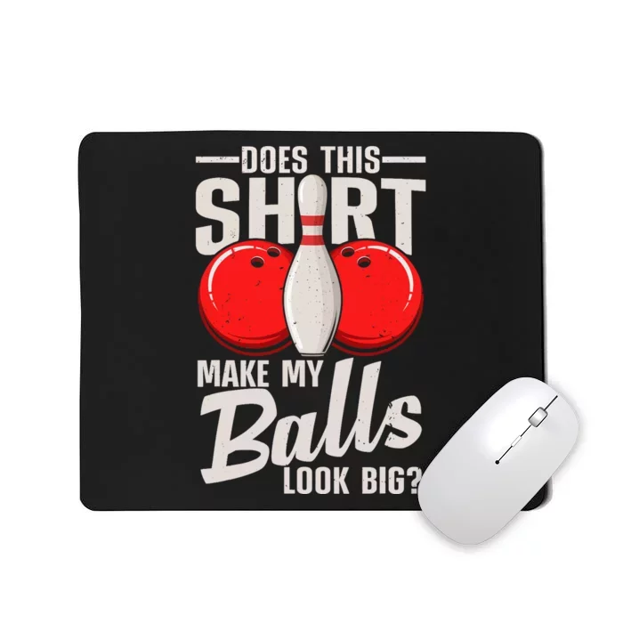 Cool Bowling Design For Bowling Ball Sport Bowler Mousepad