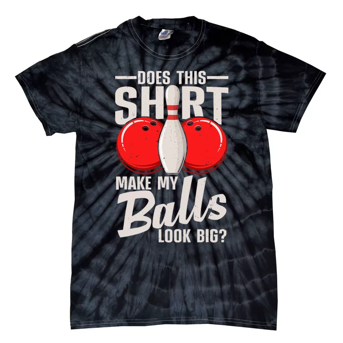 Cool Bowling Design For Bowling Ball Sport Bowler Tie-Dye T-Shirt