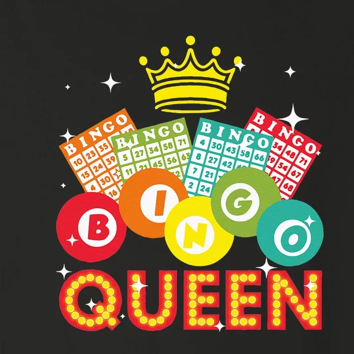 Cute Bingo Designs For Women Mom Bingo Lovers Casino Players Toddler Long Sleeve Shirt