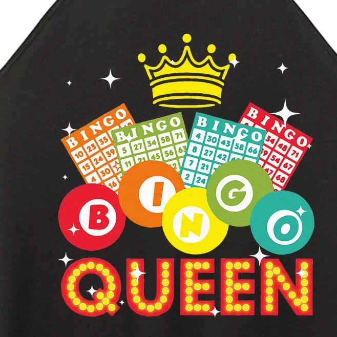 Cute Bingo Designs For Women Mom Bingo Lovers Casino Players Women’s Perfect Tri Rocker Tank