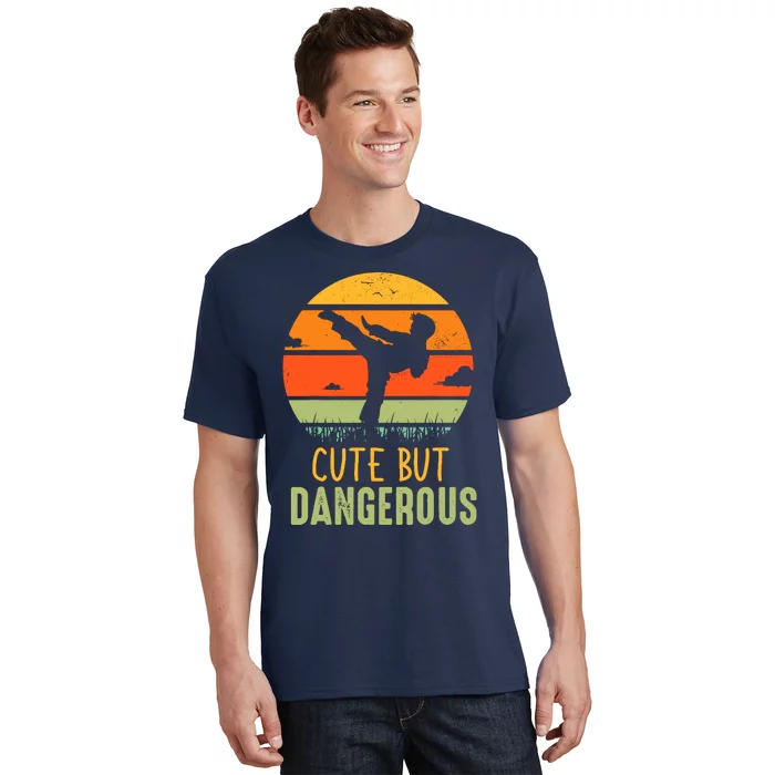 Cute But Dangerous Karate Student Trainee Karateka Master T-Shirt