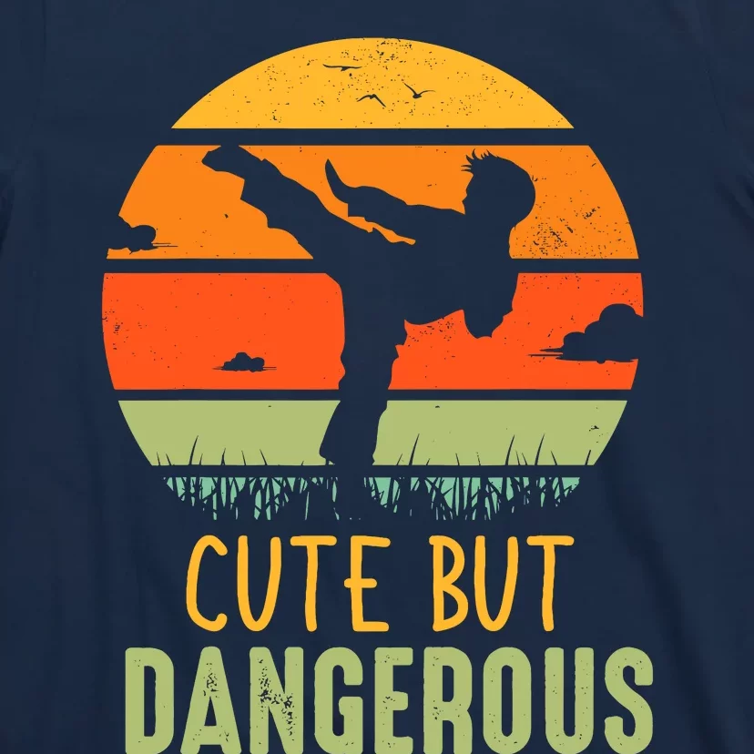 Cute But Dangerous Karate Student Trainee Karateka Master T-Shirt