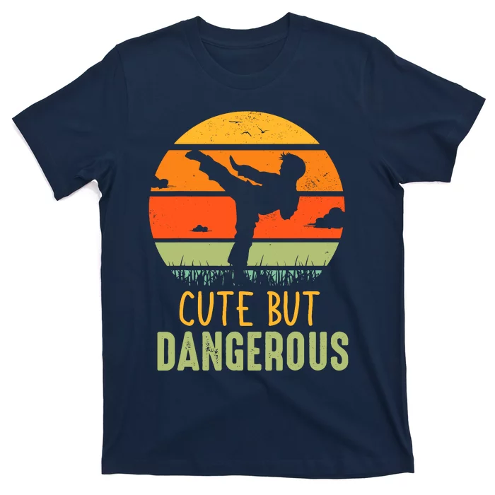 Cute But Dangerous Karate Student Trainee Karateka Master T-Shirt