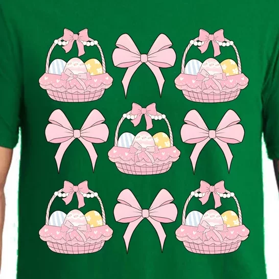 Coquette Bunny Easter Vibes Pajama Set