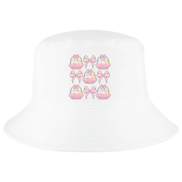 Coquette Bunny Easter Vibes Cool Comfort Performance Bucket Hat