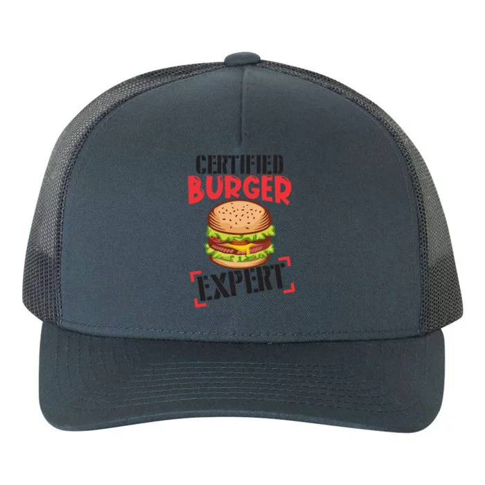 Certified Burger Expert Bbq Hamburger Backyard Grilling Gift Cool Gift Yupoong Adult 5-Panel Trucker Hat