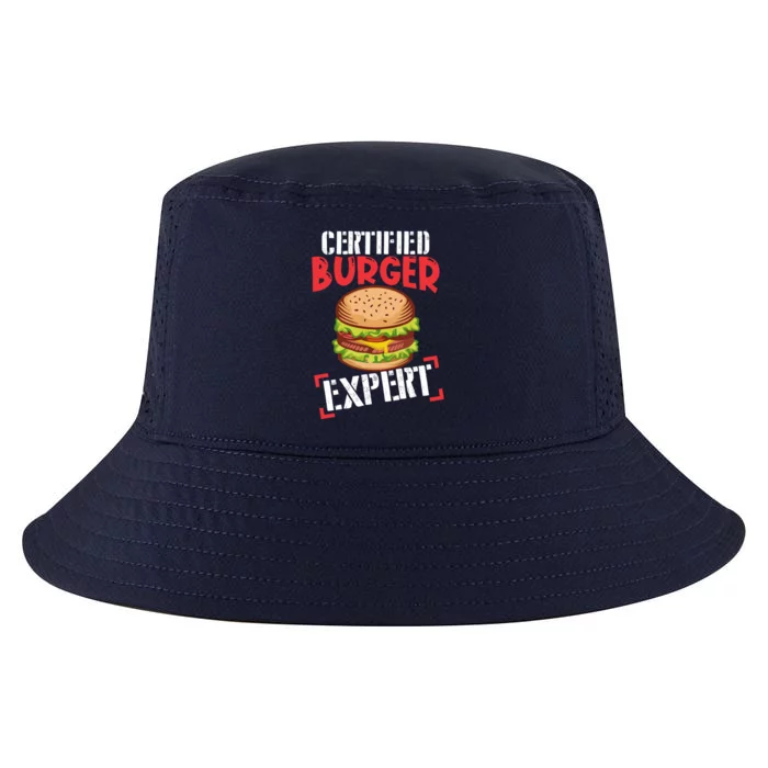 Certified Burger Expert Bbq Meat Eater Grilling Gift Cute Gift Cool Comfort Performance Bucket Hat