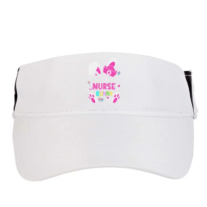 Cute Bunnies Easter I'm The Nurse Nurse Life RN Nursing Adult Drive Performance Visor