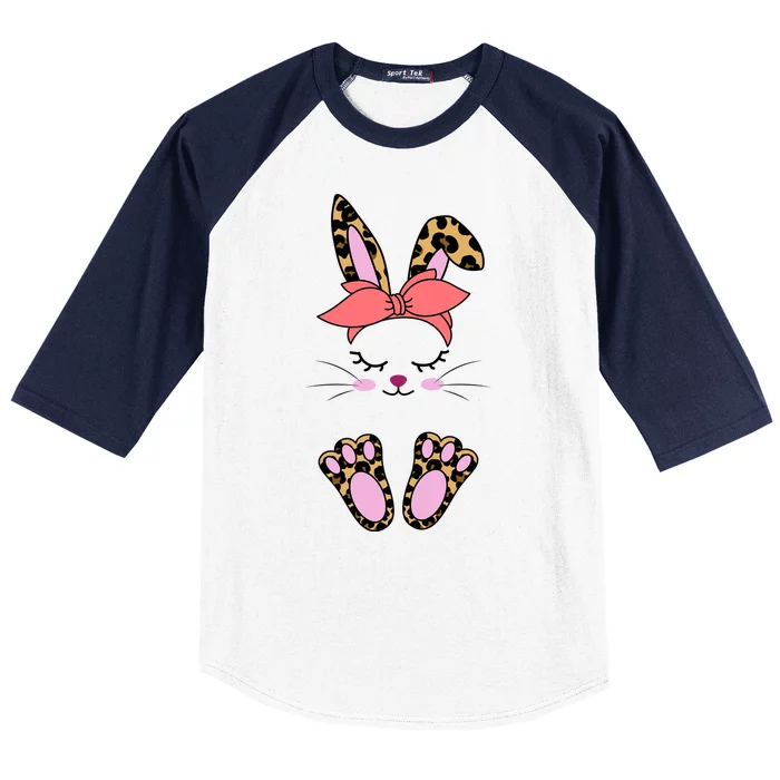 Cute Bunny Easter Holiday Baseball Sleeve Shirt