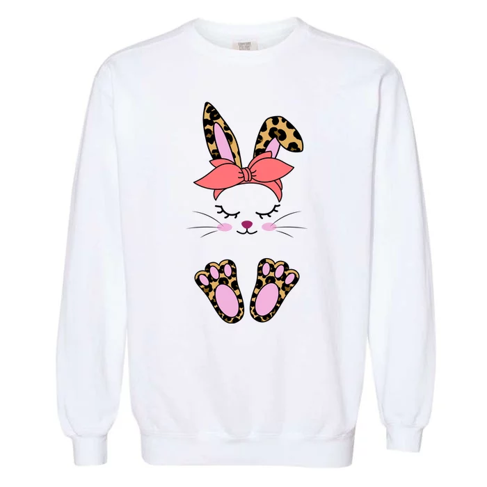 Cute Bunny Easter Holiday Garment-Dyed Sweatshirt