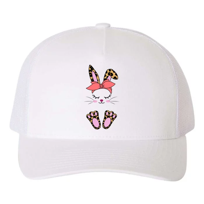 Cute Bunny Easter Holiday Yupoong Adult 5-Panel Trucker Hat