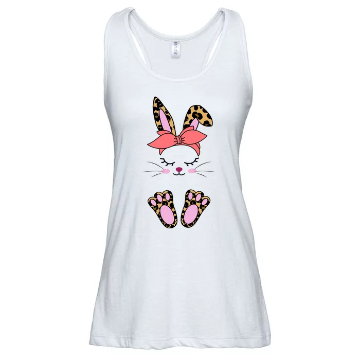 Cute Bunny Easter Holiday Ladies Essential Flowy Tank