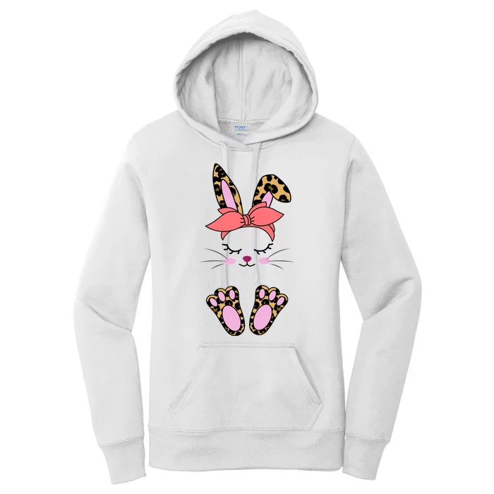 Cute Bunny Easter Holiday Women's Pullover Hoodie