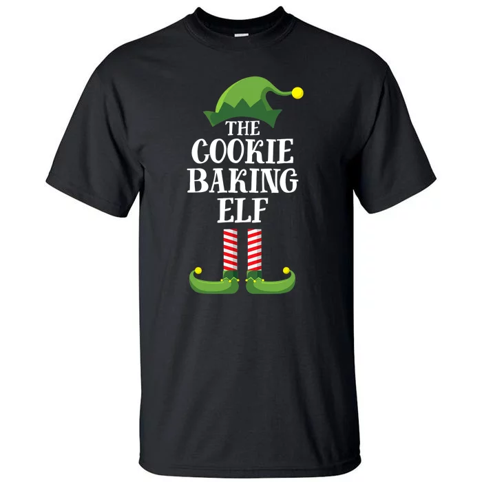 Cookie Baking Elf Matching Family Group Christmas Party Tall T-Shirt