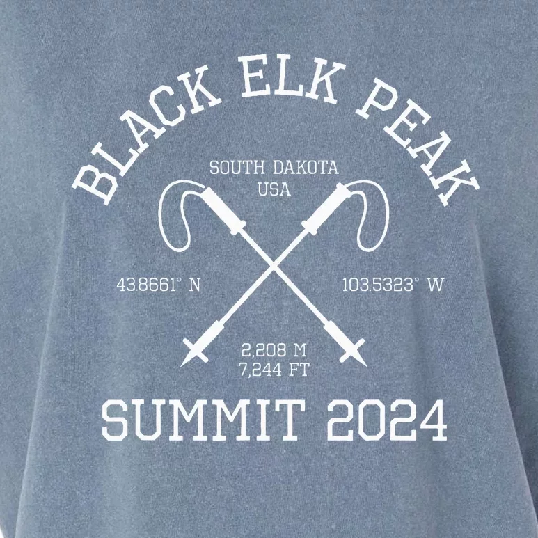 Climbed Black Elk Peak Summit 2024 Hike South Dakota Usa Garment-Dyed Women's Muscle Tee