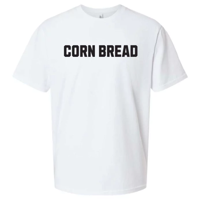 Corn Bread Funny Costume Halloween Sueded Cloud Jersey T-Shirt