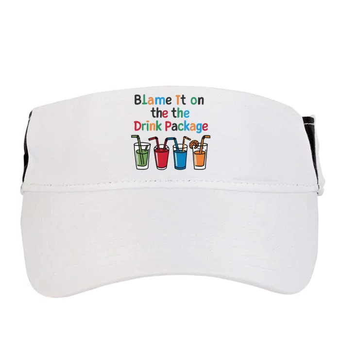 Cruise Booze Funny Summer Drink Package Cool Adult Drive Performance Visor