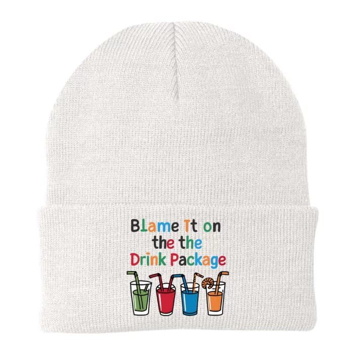 Cruise Booze Funny Summer Drink Package Cool Knit Cap Winter Beanie