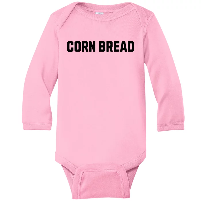 Corn Bread Funny Costume Halloween Baby Long Sleeve Bodysuit