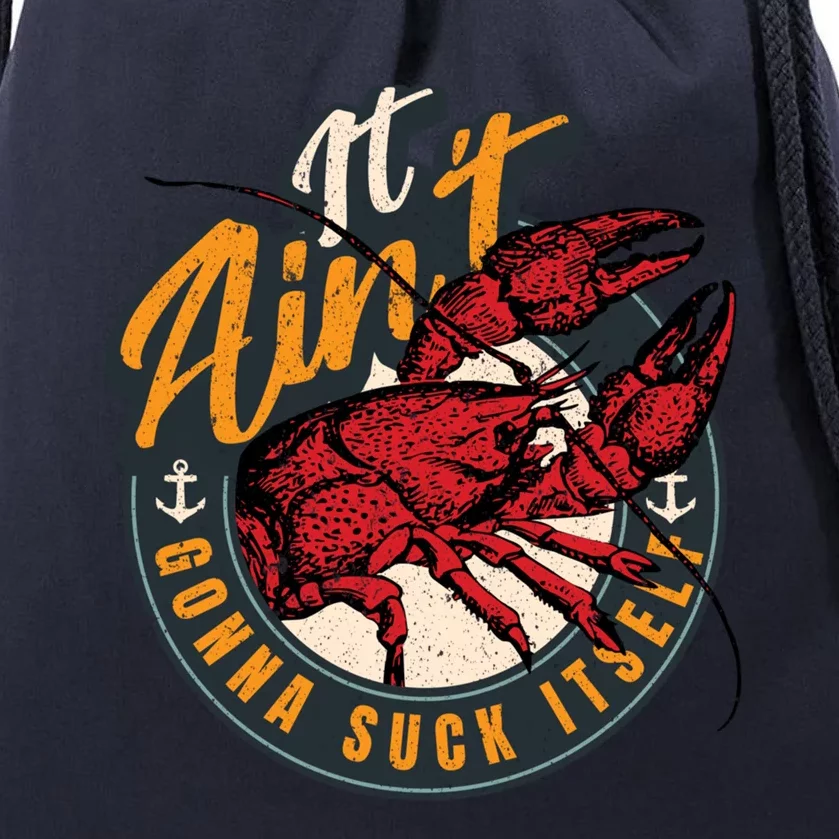 Crawfish Boil Funny Suck Its Bayou Cajun Seafood Festival Cool Gift Drawstring Bag