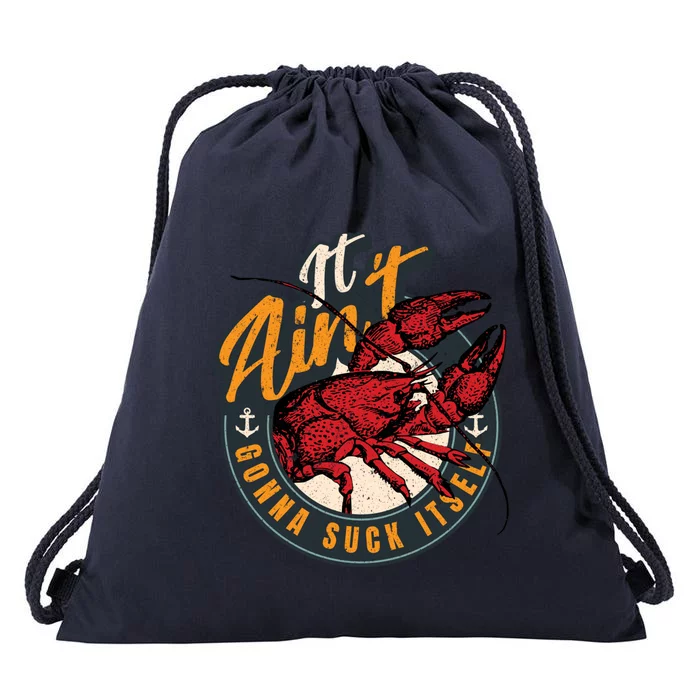 Crawfish Boil Funny Suck Its Bayou Cajun Seafood Festival Cool Gift Drawstring Bag