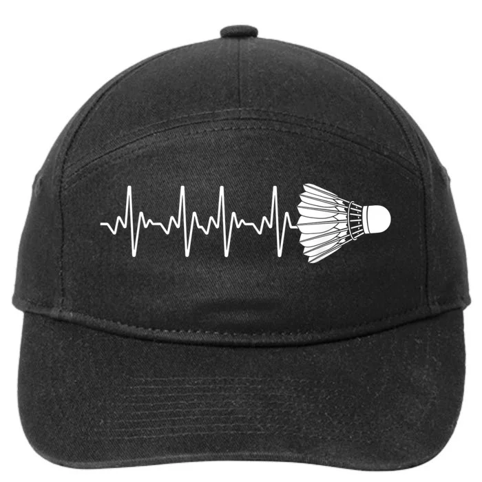 Cool Badminton For Men Women Shuttlecock Sports Team Player 7-Panel Snapback Hat