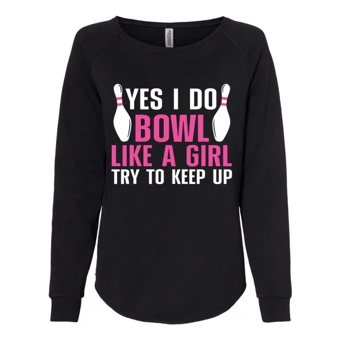 Cute Bowling For Women Bowler Spare Me Ladies Bowling Womens California Wash Sweatshirt