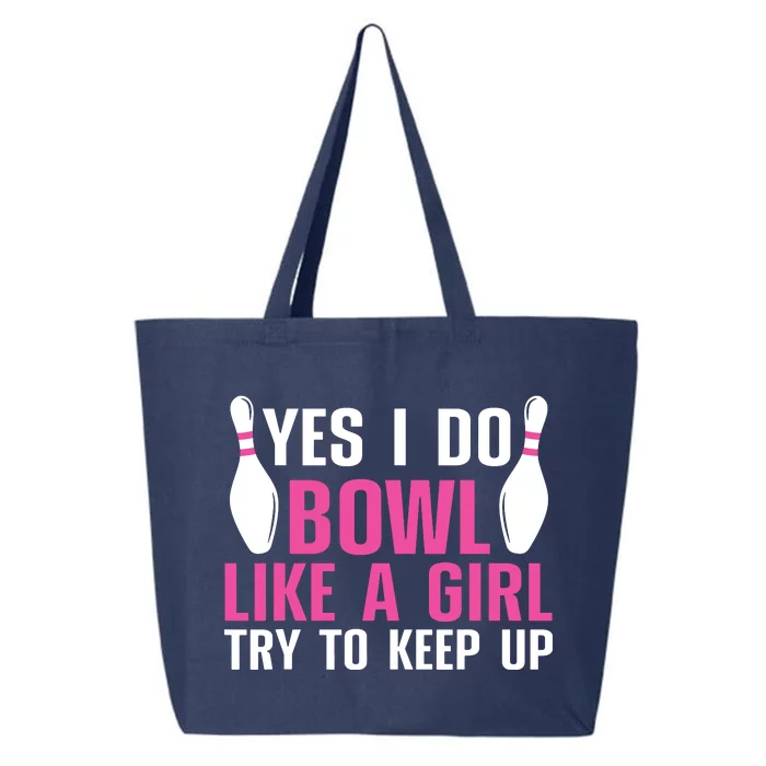 Cute Bowling For Women Bowler Spare Me Ladies Bowling 25L Jumbo Tote