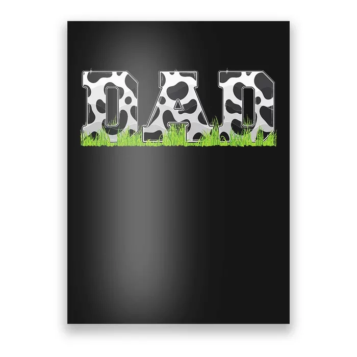 Cow Birthday Family Matching gift Fathers Day Poster