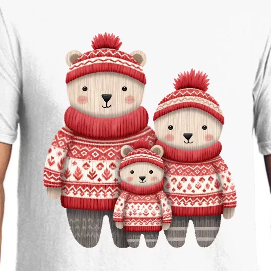 Christmas Bear Family Matching Outfit Pajama Set