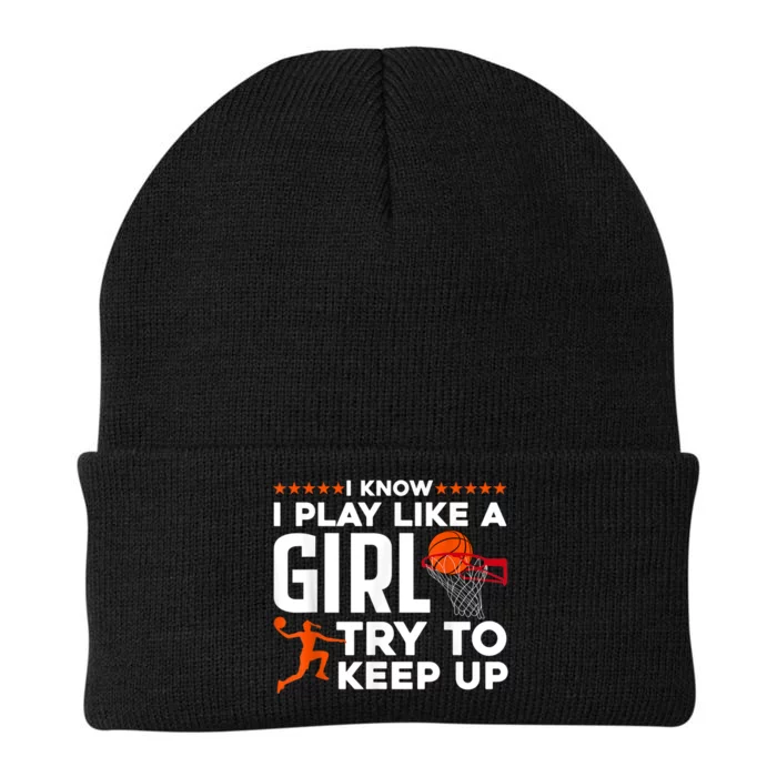 Cute Basketball For Men Women Player Coach Basketball Lovers Knit Cap Winter Beanie