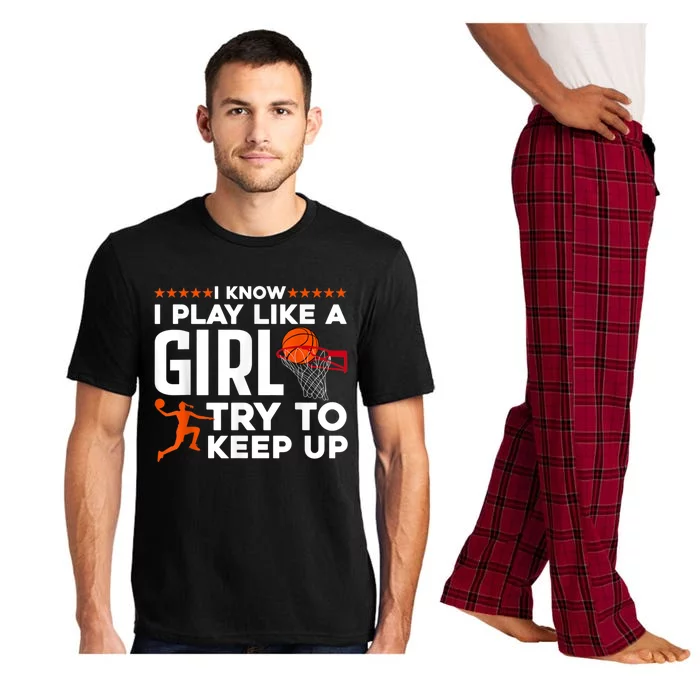 Cute Basketball For Men Women Player Coach Basketball Lovers Pajama Set