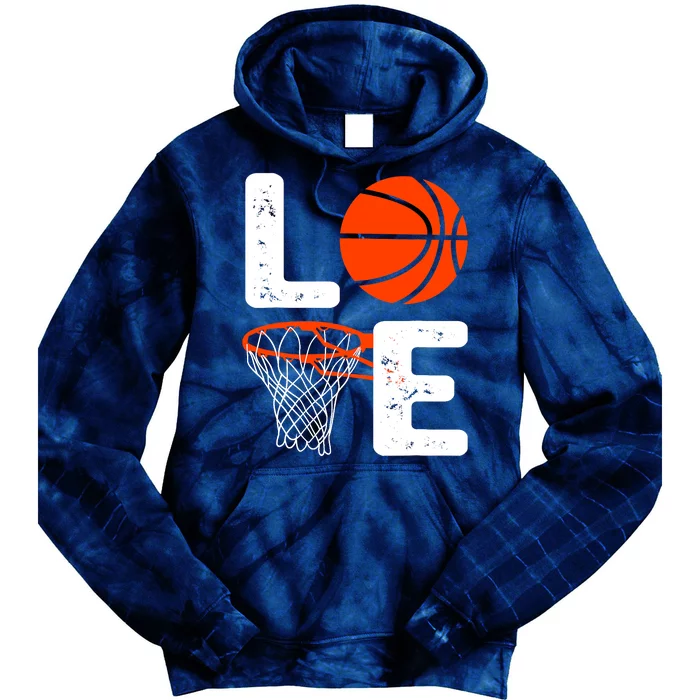 Cool Basketball For  Wo Love Coach Player Team Sports Tie Dye Hoodie