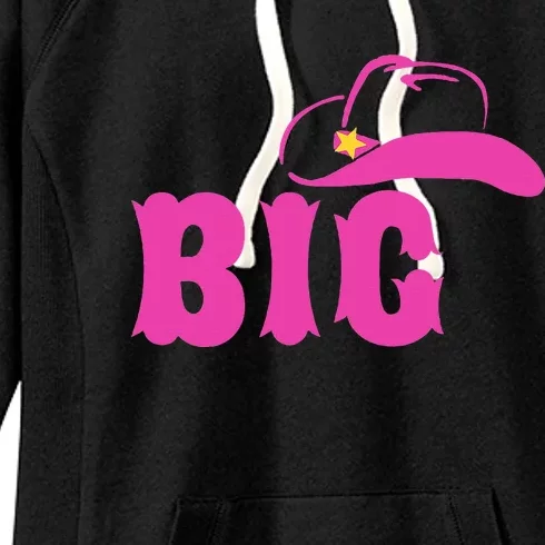 Cute Big Funny Family Matching Gbig Big Little Sorority Women's Fleece Hoodie