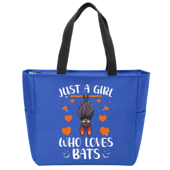 Cool Bat For Funny Fruit Bat Lovers Animal Halloween Zip Tote Bag