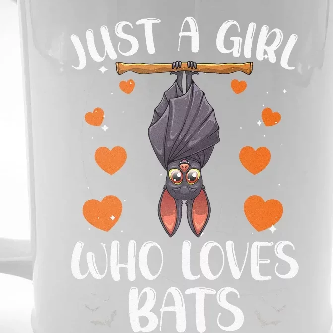 Cool Bat For Funny Fruit Bat Lovers Animal Halloween Front & Back Beer Stein