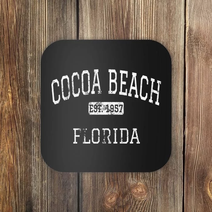 Cocoa Beach Florida Fl Vintage Coaster