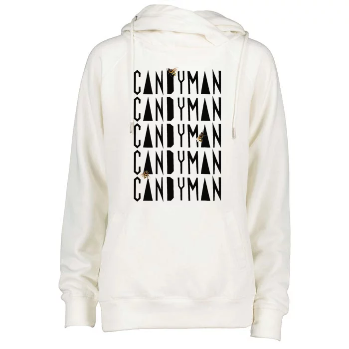 Candyman Bees Funny Urban Legend Scary Halloween Womens Funnel Neck Pullover Hood