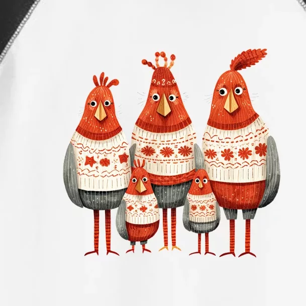 Christmas Bird Family Matching Outfit Toddler Fine Jersey T-Shirt