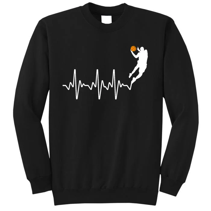 Cute Basketball For Men Women Player Coach Basketball Lovers Tall Sweatshirt