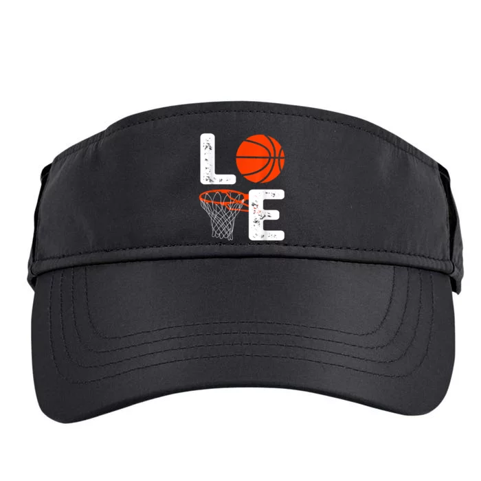 Cool Basketball For Men Women Love Coach Player Team Sports Adult Drive Performance Visor