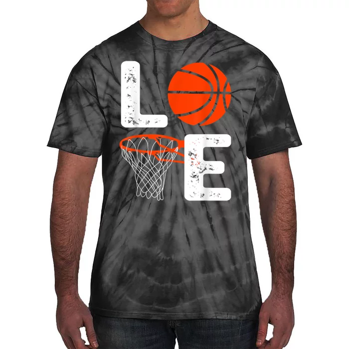 Cool Basketball For Men Women Love Coach Player Team Sports Tie-Dye T-Shirt